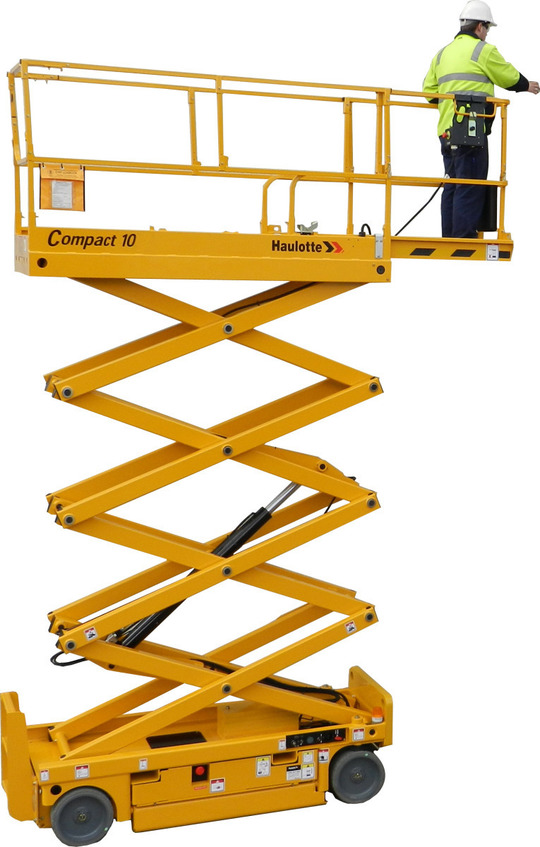 Электрический ножничный подъемник Haulotte Compact 10